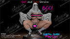 Boo Ghost Girl resin pin-up figure kit by Digital Dark Pin-Ups, 1:24 scale, view 1 of 5