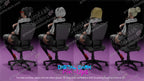 Monica Secretary resin pin-up figure kit by Digital Dark Pin-Ups, 1:10 to 1:4 scale, view 1 of 2