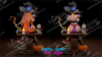 Sorceress resin pin-up figure kit by Digital Dark Pin-Ups, 1:10 to 1:4 scale, view 1 of 3