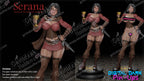 Serana resin pin-up figure kit by Digital Dark Pin-Ups, 1:10 to 1:4 scale, view 1 of 3