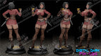 Serana resin pin-up figure kit by Digital Dark Pin-Ups, 1:10 to 1:4 scale, view 1 of 3