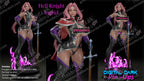 Ingrid Hell Knight resin pin-up figure kit by Digital Dark Pin-Ups, 1:10 to 1:4 scale, view 1 of 7