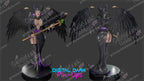 Maleficent resin pin-up figure kit by Digital Dark Pin-Ups, 1:10 to 1:4 scale, view 1 of 5