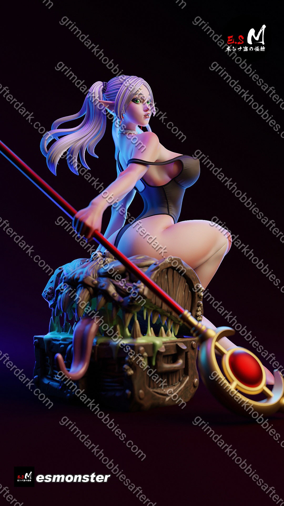 ES Monster Dark Frieren – 1:24 Scale Print-to-Order Model