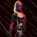 Abe3D Lady Deadpool – 1:24 Scale Print-to-Order Model
