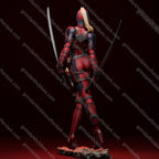 Abe3D Lady Deadpool – 1:24 Scale Print-to-Order Model
