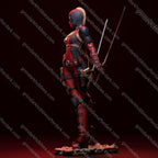 Abe3D Lady Deadpool – 1:24 Scale Print-to-Order Model