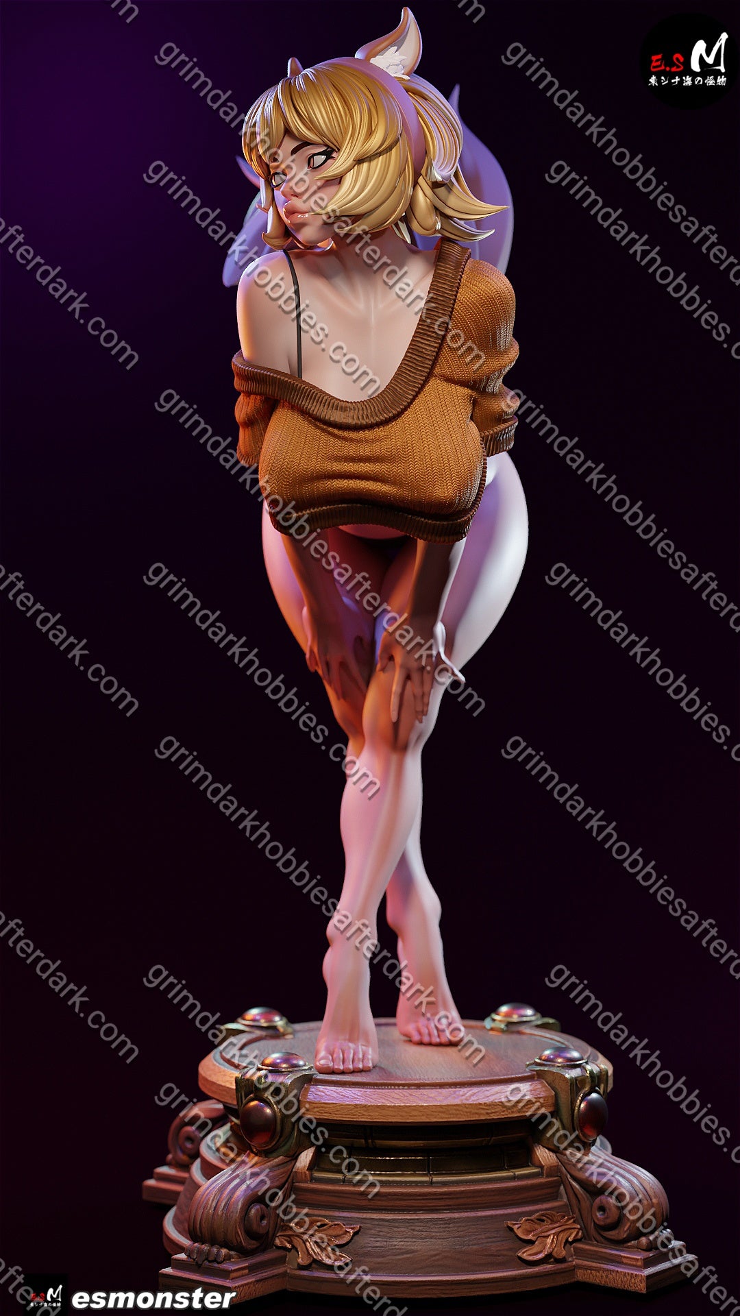 ES Monster Squirrel Girl – 1:10-1:6 Scale Print-to-Order Model