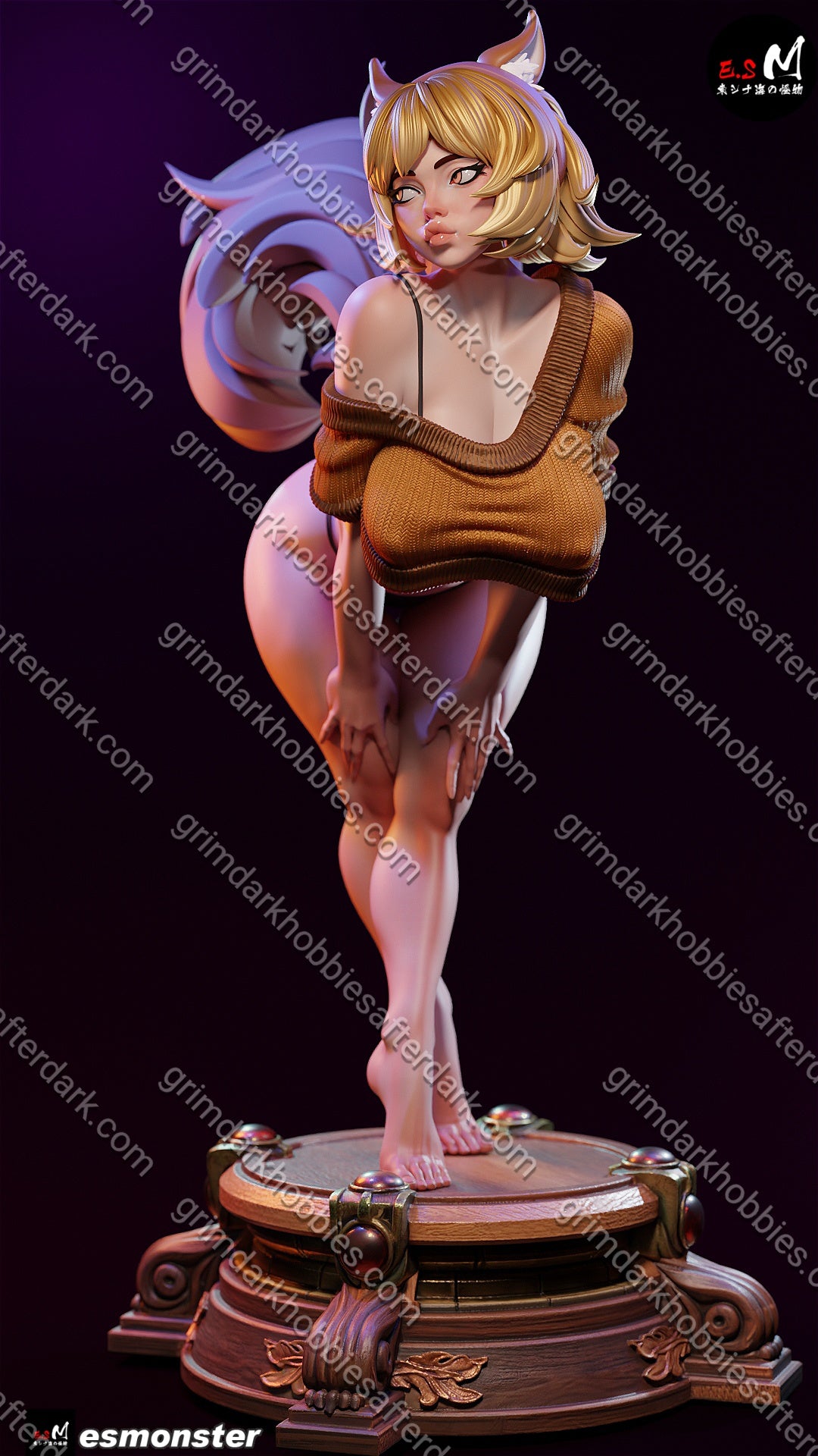 ES Monster Squirrel Girl – 1:10-1:6 Scale Print-to-Order Model