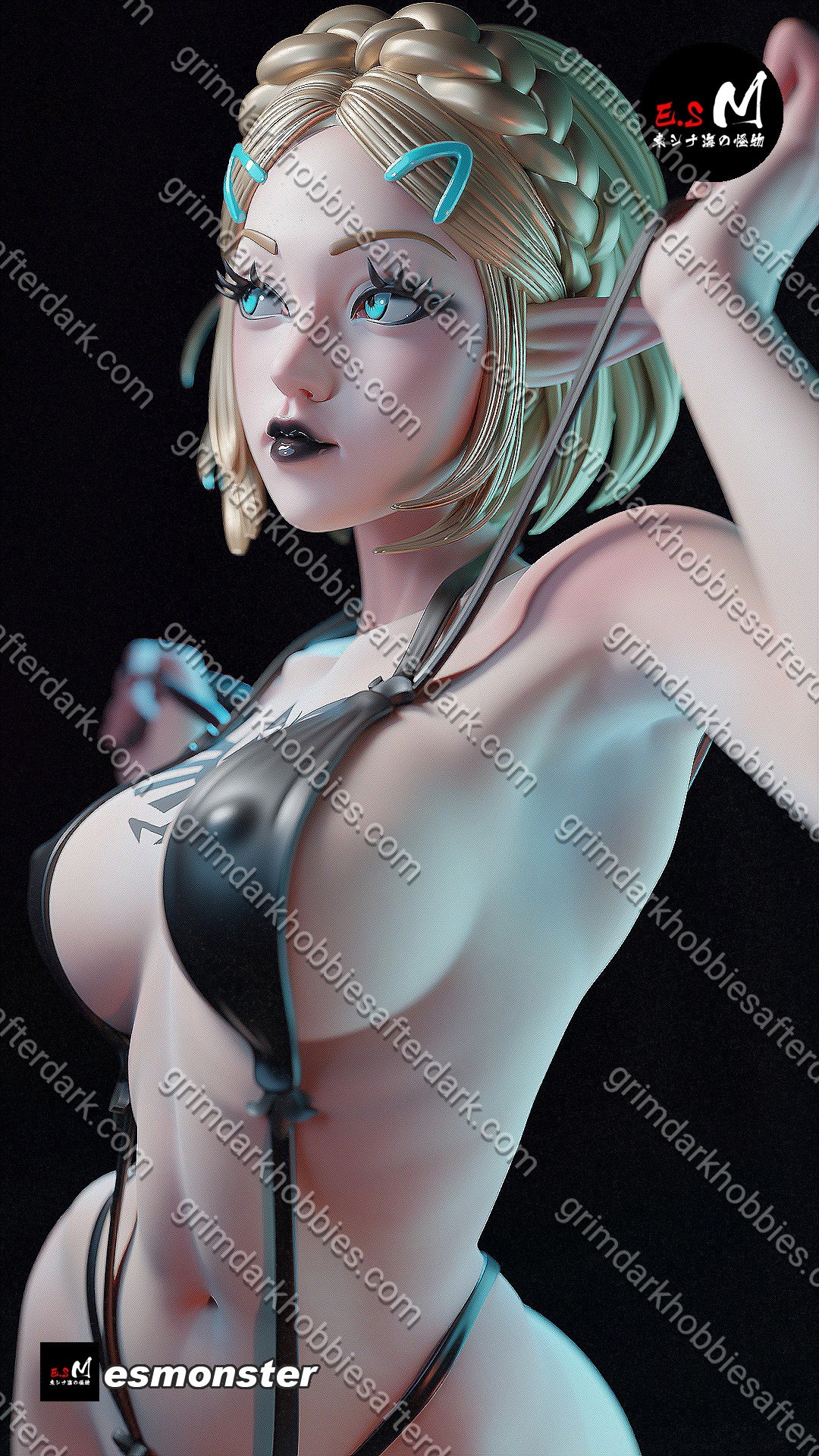 ES Monster Dark Zelda – 1:12 Scale Print-to-Order Model