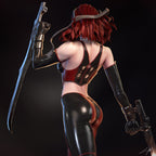 ABE3D Bloodrayne Fan Art 1:10-1:4 Scale Print-to-Order 3D Printed Resin Model Kit