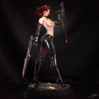 ABE3D Bloodrayne Fan Art 1:10-1:4 Scale Print-to-Order 3D Printed Resin Model Kit