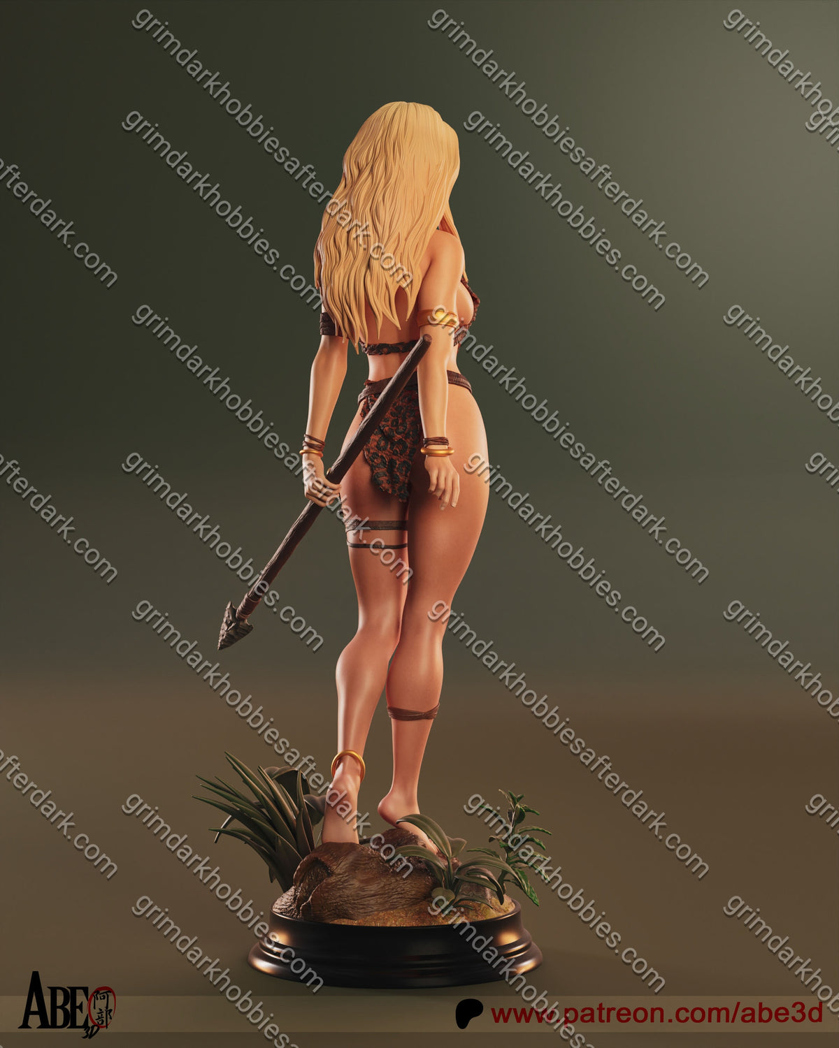 Abe3D Sheena – 1:24 Scale Print-to-Order Model