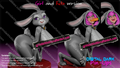 Digital Dark Pin-Ups Bella Bunny Girl – 1:10-1:4 Scale Print-to-Order Model