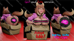 Digital Dark Pin-Ups Furry Nekomimi – 1:12 Scale Print-to-Order Model