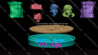 Digital Dark Pin-Ups Hot Tub Party Dio – 1:24 Scale Print-to-Order Model