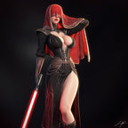 ABE3D KOTOR2 Visas Marr Fan Art 1:24 Scale Print-to-Order 3D Printed Resin Model Kit