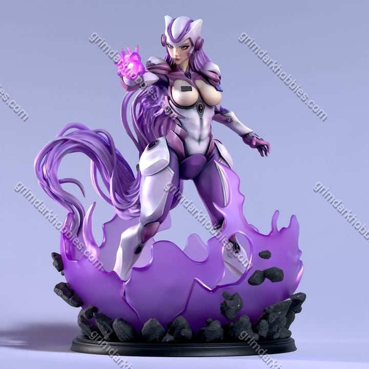 Siryll Mewthany Fan Art – 1:10-1:6 Scale Print-to-Order 3D Printed Resin Model Kit