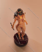 ABE3D Dejah Thoris – 1:12 Scale Print-to-Order 3D Printed Resin Model Kit