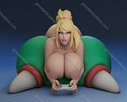 Texelion Relaxed Samus Fan Art – 1:12 Scale Print-to-Order 3D Printed Resin Model Kit