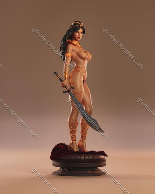 ABE3D Dejah Thoris – 1:10-1:4 Scale Print-to-Order 3D Printed Resin Model Kit