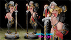Digital Dark Pin-Ups Battle Thicc 1 Fan Art – 1:10-1:4 Scale Print-to-Order 3D Printed Resin Model Kit