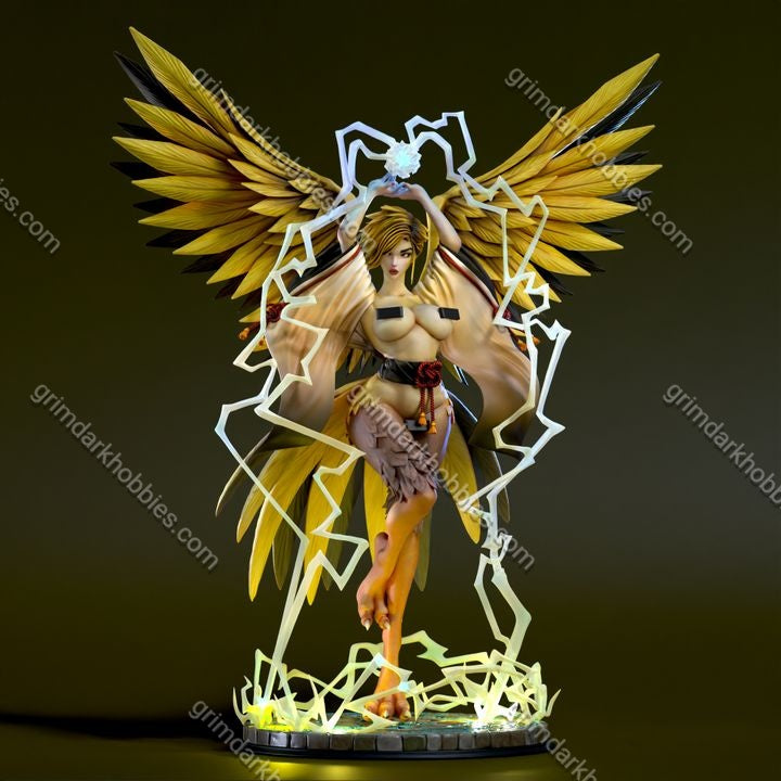 Siryll Zaphia Fan Art – 1:10-1:6 Scale Print-to-Order 3D Printed Resin Model Kit