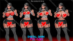 Digital Dark Pin-Ups Bayonetta Fan Art – 1:12 Scale Print-to-Order 3D Printed Resin Model Kit