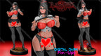 Digital Dark Pin-Ups Bayonetta Fan Art – 1:12 Scale Print-to-Order 3D Printed Resin Model Kit