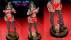 Digital Dark Pin-Ups Bayonetta Fan Art – 1:12 Scale Print-to-Order 3D Printed Resin Model Kit