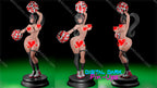 Digital Dark Pin-Ups Cheerleader Bay Fan Art – 1:12 Scale Print-to-Order 3D Printed Resin Model Kit