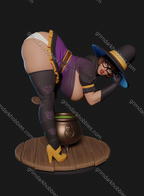 Texelion Velma Fan Art – 1:10-1:6 Scale Print-to-Order 3D Printed Resin Model Kit