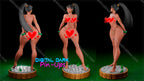 Digital Dark Pin-Ups Chel Fan Art – 1:12 Scale Print-to-Order 3D Printed Resin Model Kit