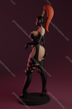 Texelion Dark Mistress Fan Art – 1:10-1:6 Scale Print-to-Order 3D Printed Resin Model Kit