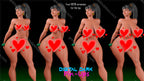 Digital Dark Pin-Ups Chel Fan Art – 1:12 Scale Print-to-Order 3D Printed Resin Model Kit