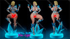 Digital Dark Pin-Ups Emma Frost Fan Art – 1:10-1:4 Scale Print-to-Order 3D Printed Resin Model Kit.