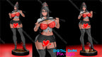 Digital Dark Pin-Ups Bayonetta Fan Art – 1:12 Scale Print-to-Order 3D Printed Resin Model Kit