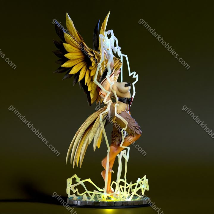 Siryll Zaphia Fan Art – 1:10-1:6 Scale Print-to-Order 3D Printed Resin Model Kit