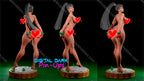 Digital Dark Pin-Ups Chel Fan Art – 1:12 Scale Print-to-Order 3D Printed Resin Model Kit