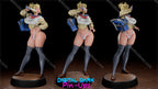Digital Dark Pin-Ups Himiko Toga Fan Art – 1:12 Scale Print-to-Order 3D Printed Resin Model Kit