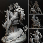 Ronin Arts Workshop Rosine the Muse – 1:10-1:4 Scale Print-to-Order 3D Printed Resin Model Kit