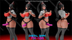 Digital Dark Pin-Ups Bayonetta Fan Art – 1:12 Scale Print-to-Order 3D Printed Resin Model Kit