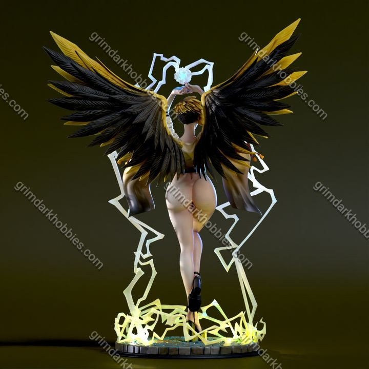 Siryll Zaphia Fan Art – 1:10-1:6 Scale Print-to-Order 3D Printed Resin Model Kit