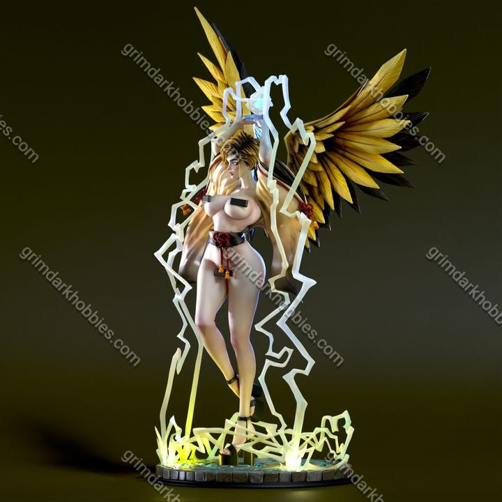 Siryll Zaphia Fan Art – 1:10-1:6 Scale Print-to-Order 3D Printed Resin Model Kit